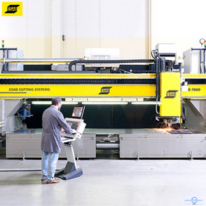 Cortadora de plasma CNC Esab Alpharex AXD 10000x10000x5000, máquina de corte por arco de plasma para estructuras de acero - Product Image 1
