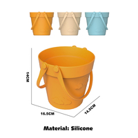 Ensemble de jouets de plage en silicone nouvellement conçus pour creuser dans le sable et jouer dans l'eau en plein air