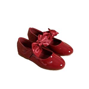 รองเท้าเจ้าหญิงส้นนิ่มผูกเชือกแนวย้อนยุคสำหรับเด็กผู้หญิงรองเท้าแฟชั่นสำหรับการแสดงบนเวทีปาร์ตี้ - Product Image 5