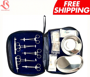 Vis chirurgicales canulées en acier inoxydable Bisons International, 4,5 mm, filetage 16 mm, 4090 mm, avec tournevis chirurgical - Product Image 1