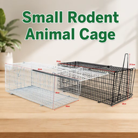 Piège à souris en fil métallique – Piège vivant multi-captures pour souris et rats – Écologique, portable, design rectangulaire – Contrôle des nuisibles pour la ferme et la maison