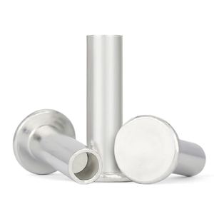 Rivets semi-tubulaires en aluminium M2 M2.5 M3 M4 M5 M6 M8 à tête plate et âme creuse GB875, accessoires de quincaillerie - Product Image 2