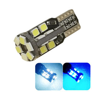 자동차 LED 브레이크 라이트 T10 2835 22smd 캔버스 앰버 아이스 블루 듀얼 컬러 5w Led 독서 폭 빛 회전 신호 전구 자동차 - Product Image 4