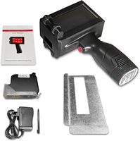Nouvelle imprimante à jet d'encre portable - Hauteur d'impression maximale de 1 pouce - Connectivité USB - Vitesse d'impression de 60 impressions par minute - Cartouche d'encre à séchage rapide - Portable
