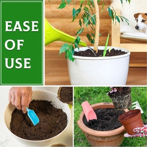 Outils de jardin <span class=keywords><strong>en</strong></span> <span class=keywords><strong>plastique</strong></span> personnalisés, ensemble de jardinage OEM, pelle, râteau, truelle <span class=keywords><strong>pour</strong></span> la plantation, le creusement, la transplantation et l'aménagement paysager - Product Image 4