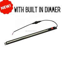 GNSOURCE Lampe de toit LED 12V IP67 Extérieur 5000K Lumière du jour Aluminium Dimmable 90cm Bande lumineuse Accessoires 4x4 Camping Lumineux ROHS