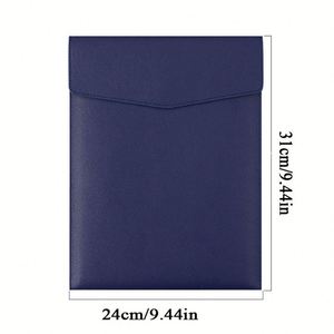 Carpeta de Cuero A4 al por Mayor, Carpeta de Negocios de Gran Capacidad, Bolsa de Almacenamiento de Papelería para Oficina - Product Image 5