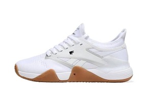 Zapatillas de Entrenamiento Ligeras Blancas y Negras para Hombre, Zapatillas Deportivas Flexibles y Duraderas para Crossfit, Gimnasio y Actividades Diarias Casuales - Product Image 5