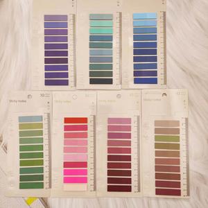 Marcadores de Índice con Gradiente Personalizado, Notas Adhesivas, Banderas Autoadhesivas, Marcadores de Página Escribibles, Regla, Hechos de Papel - Product Image 5