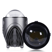 Luz LED Tricolor F3 para Auto, Luz Antiniebla Delantera, Luces Auxiliares 6000k/4500/3000k, Faro Súper Brillante (Versión con Película Azul)