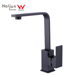 Watermark <strong>square</strong> Black Kitchen Faucet DR Brass Sink <strong>Tap</strong> - Product Image 1