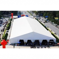 Grand restaurant en plein air tente en PVC chapiteau de mariage tente d'événement à vendre construction en aluminium
