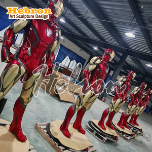 Sculpture Iron Man MK85 de haute qualité, statue en fibre de verre inspirée du film <span class=keywords><strong>Marvel</strong></span> MK85, sculpture en résine. - Product Image 6