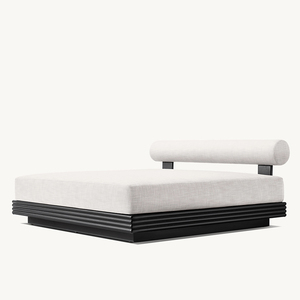 <span class=keywords><strong>Chaise</strong></span> <span class=keywords><strong>longue</strong></span> en métal imperméable pour jardin, <span class=keywords><strong>piscine</strong></span>, plage, hôtels, cours et villas – <span class=keywords><strong>Chaise</strong></span> <span class=keywords><strong>longue</strong></span> en fer forgé pour l'extérieur - Product Image 5