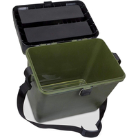 Boîtes de matériel de pêche étanches de grande capacité portables en gros pour la chaise de stockage de matériel de pêche en rivière, outil de stockage d'accessoires