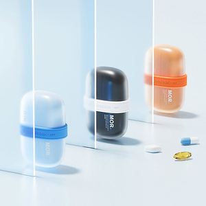 Boîtes en plastique transparentes pour bijoux et aligneurs dentaires, avec logo personnalisé - Product Image 2