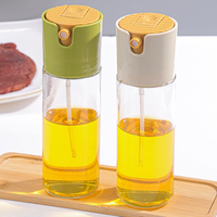 Nouveau type de vaporisateur d'huile à ouverture et fermeture automatiques pour pulvériser l'huile de cuisson et les bouteilles d'huile pour la cuisine domestique