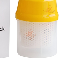 Neue Effektive Varroa-Behandlung Imkerei Plastik-Milben-Testbox Bienenstock-Milben Tierhaltung Landwirtschaftsgeräte