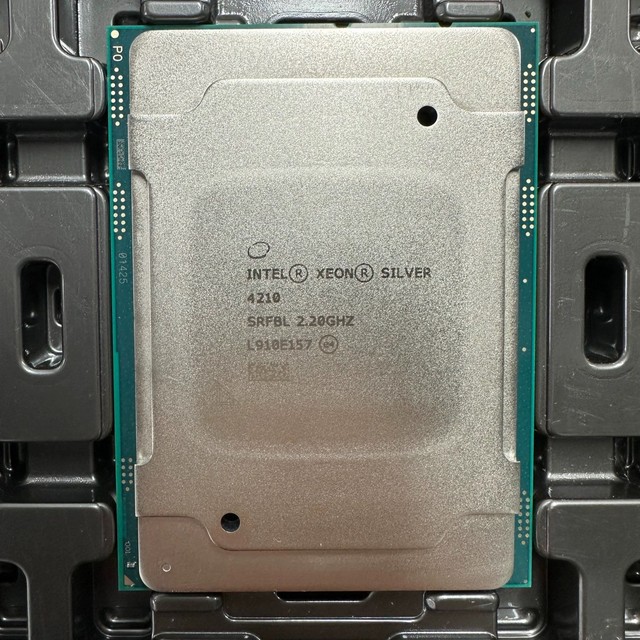 OEM Intel Xeon Silver 4210 Processor AVX-512 & Virtualization Support | Ideal for Cloud Computing/AI Workloads