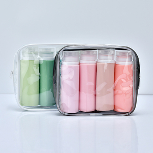 Envases <span class=keywords><strong>de</strong></span> Viaje <span class=keywords><strong>de</strong></span> <span class=keywords><strong>Silicona</strong></span> y PP a Prueba <span class=keywords><strong>de</strong></span> Fugas, 100 ml, Botellas <span class=keywords><strong>de</strong></span> Viaje <span class=keywords><strong>de</strong></span> Plástico Reutilizables para Champú y Acondicionador - Product Image 2