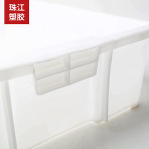 Caisse de rangement pliable en plastique avec couvercle - Boîte de déménagement empilable pour outils, écologique et durable, capacité supérieure à 35L - Product Image 6