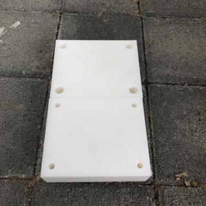 Servicios CNC de alta precisión personalizados para el procesamiento en fábrica de piezas de plástico de polietileno PE de polímero de forma especial productos de plástico - Product Image 3