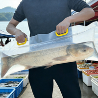 Sac à fermeture éclair pour l'emballage de poissons vivants épaissi, sac à oxygène en plastique BOPA/CPP, grande taille, accessoires de mode, origine CN ZHE