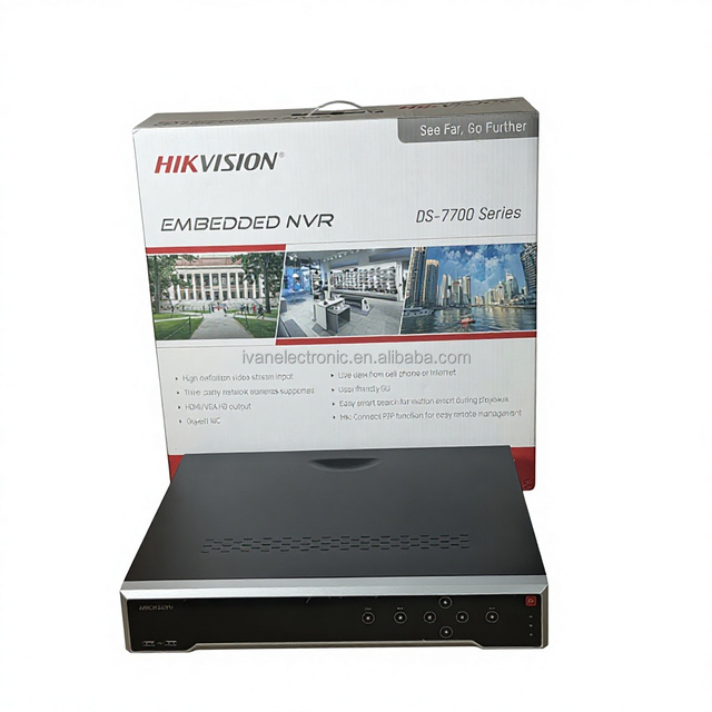 Brand New Original HIK 32 Channel PoE Network Video Recorder DS-7732NXI-K4/16P(D) 4K AcuSense AI Filter False Alarm 16 POE NVR