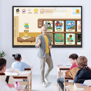 55 65 75 86 98-inch Android Touchscreen <b>TV</b> Smart Education Whiteboard Interactive Flat Display for Teaching and Conference - Product Image 4