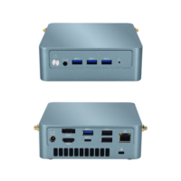 Mini PC de bureau professionnel Intel i5 1245U 12e génération, double DDR4 jusqu'à 64 Go NVMe + SATA SSD WiFi 6 Ordinateur NUC