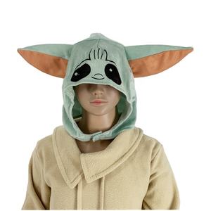 Combinaison à manches longues super mignonne pour enfants, costume de bébé <span class=keywords><strong>Yoda</strong></span> pour Halloween, vente chaude - Product Image 4