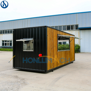Remolque de Comida para BBQ de 5m de Fábrica con Porche, Camión de Comida Totalmente Equipado, Contenedor Restaurante, Carnicería Móvil, Quiosco de Comida Callejera - Product Image 1