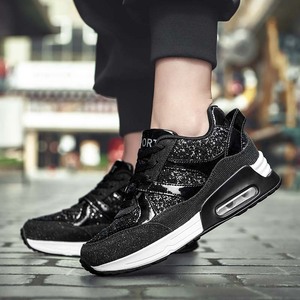 Meilleures ventes <span class=keywords><strong>de</strong></span> nouvelles chaussures <span class=keywords><strong>de</strong></span> sport décontractées à paillettes pour femmes avec semelles augmentant la hauteur-Tailles 35-40 - Product Image 3