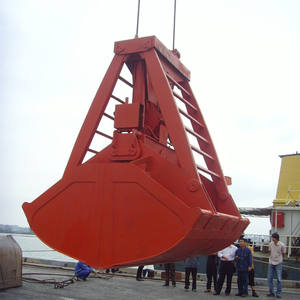 מנופים אחת לשימוש כפול ארבעה חבל מכאני צדפה לתפוס דלי - Product Image 5