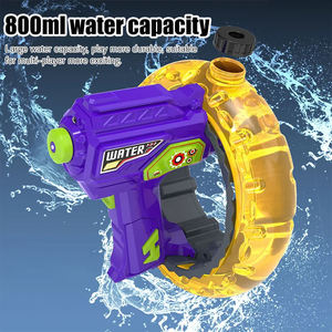 Nueva pistola de agua eléctrica de anillo de energía, pistola de agua fría ligera de gran capacidad, juguete de <span class=keywords><strong>juego</strong></span> de tiro al aire libre para niños con ráfaga de un botón - Product Image 2