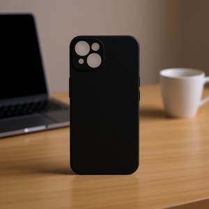 Coque de téléphone portable noire finition mate pour iPhone 13 Pro Max, protection intégrale - Product Image 3