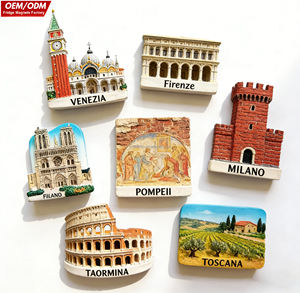 Ensemble <span class=keywords><strong>d</strong></span>'aimants de réfrigérateur en résine 3D en gros - Souvenir de Venise, autocollant de réfrigérateur, cadeau de voyage, <span class=keywords><strong>d</strong></span>écoration de la <span class=keywords><strong>maison</strong></span>, personnalisable - Product Image 1