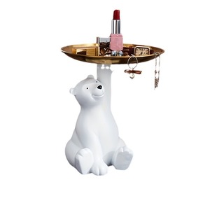 Yaratıcı reçine basit tarzı <span class=keywords><strong>Polar</strong></span> Bear yaşam için yere mükemmel benzersiz kişiselleştirilmiş hediye fikri - Product Image 6