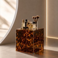 Armoire de rangement murale en acrylique pour thé Armoire à vin
