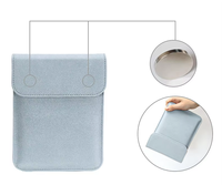 Pochette de protection avec logo personnalisé pochette d'insertion pochette magnétique en cuir PU pour ordinateur portable pour Kindle tablette housse