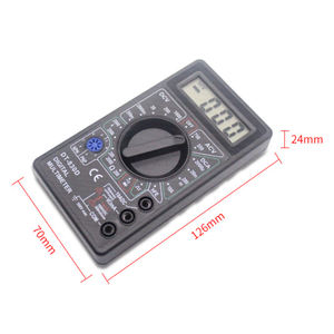 電圧計電流計オーム計ダイオードおよびトランジスタテスターDT-830Dデジタルマルチメーターマルチテスター、ブリスターパック付き - Product Image 5