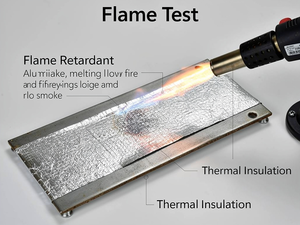 Cinta de Aluminio Reforzada con Fibra de Vidrio para Sellado de Conductos HVAC, Protección de Aislamiento Térmico, Prevención de Fugas de Aire y Ahorro de Energía - Product Image 3