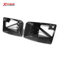 Prise d'air inférieure de pare-chocs avant en fibre de carbone sèche XTREME, style MP, conduit de refroidissement de frein pour BMW G87 M2, conduit d'air de refroidissement d'huile Gauche/Droite