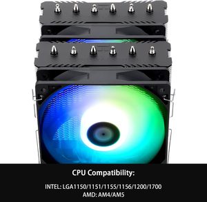 Nouveau Design Thermalright Peerless Assassin 120 SE ARGB CPU refroidisseur d'air 4 broches ventilateurs pour AMD <span class=keywords><strong>Intel</strong></span> LGA - Product Image 6