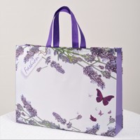 Sac artisanal en tissu non tissé laminé créatif de style chinois pour vêtements Cheongsam, avec motifs d'oiseaux, de fleurs, de paysages et logo national