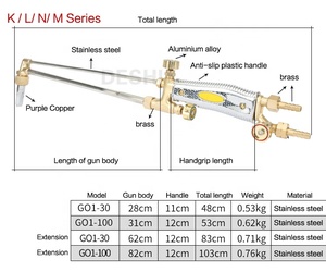 G01-100M Chất Lượng Cao Acetylene Cắt <span class=keywords><strong>Torch</strong></span> Extension Hàn Di Động Nga Loại Oxy Gas Cắt <span class=keywords><strong>Torch</strong></span> - Product Image 5