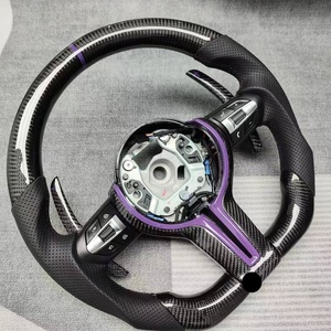 Volant de voiture amélioré en fibre de carbone LED M Sport pour BMW E70 X5 E71 E90 E91 E92 E89 Z4 E81 E82 E87 705i Me4 F82 X3 M40i - Product Image 5