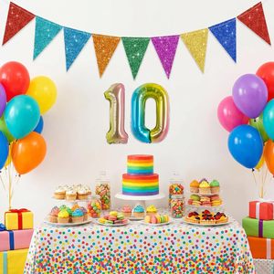 2026 Foil Balloons Foil Letters Large Number Balloons 0123456789 Number Helium Balloon for Birthday Party Supplies Decorations - Product Image 4