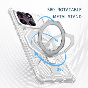 Étui de téléphone personnalisé de protection antichoc avec anneau en alliage de charge sans fil pour Motorola Edge 60 <span class=keywords><strong>Fusion</strong></span> Pro - Product Image 4