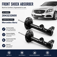 Ammortizzatore Anteriore di Massima Qualità per Mercedes Benz, Ricambio Diretto OEM, Design Ingegnerizzato di Precisione OE 2043232600